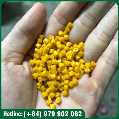 Yellow HDPE Pellets