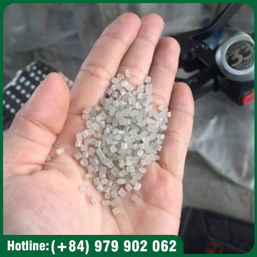 Clear white LDPE pellets