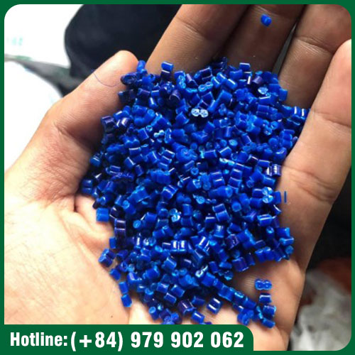Blue PP pellets